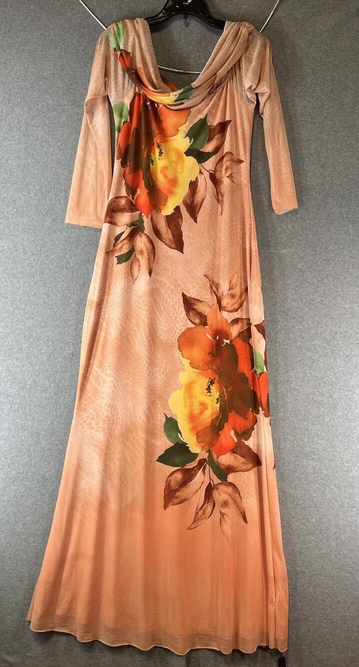 Anthropologie AFRM long-sleeve mesh maxi dress Size X-Large